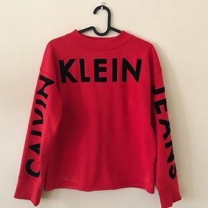Women’s Calvin Klein Cropped Sweater